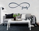 Infinity Family Quotes Wall Decal Quotes Vinyl Art Stickers